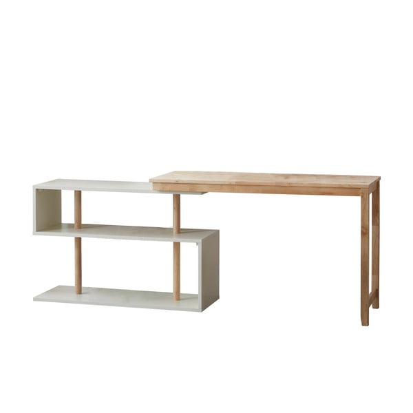 Pisalna miza z variabilnimi policami DEEP Furniture Mallory