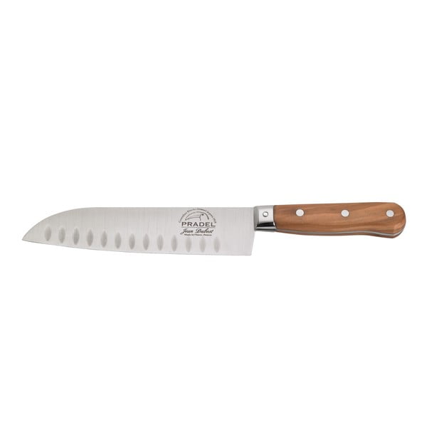 Santoku nož iz nerjavečega jekla Jean Dubost Olive, dolžina 20 cm