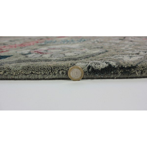 Siva ročno tkana preproga Flair Rugs Persian Fusion, 120 x 170 cm-image-2