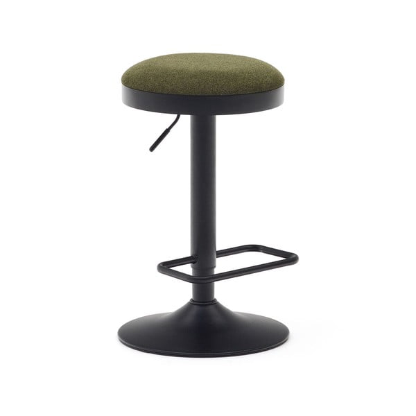 Temno zeleni barski stoli v kompletu 2 ks 58 cm Zaib – Kave Home