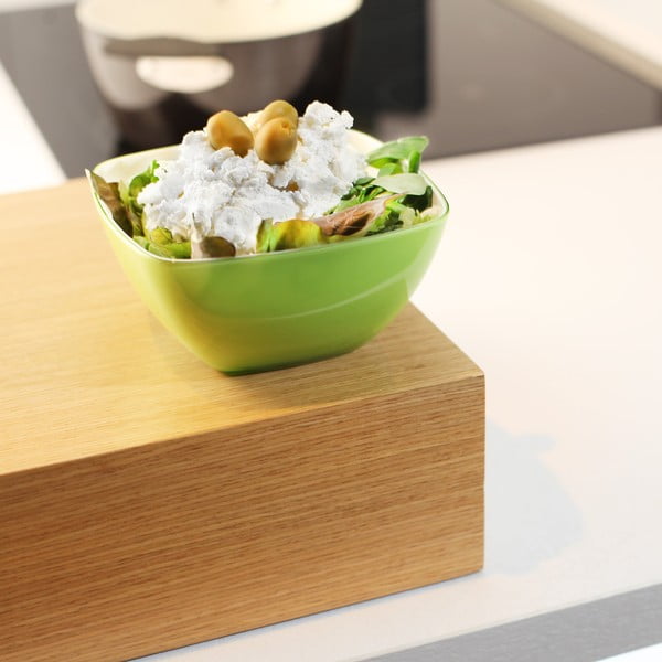 Zelena skleda za solato Vialli Design, 14 cm-image-1
