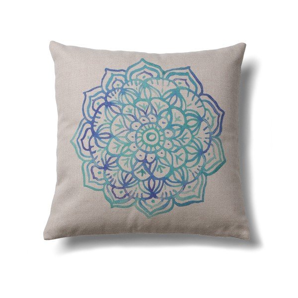 Modro-siva blazina La Forma Shade, 45 x 45 cm