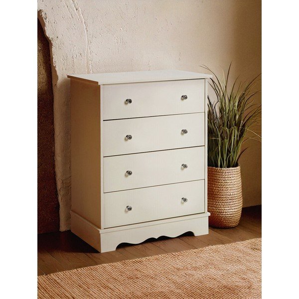 Slonokoščena komoda 69x89x42 cm Emily – Premier Housewares-image-1