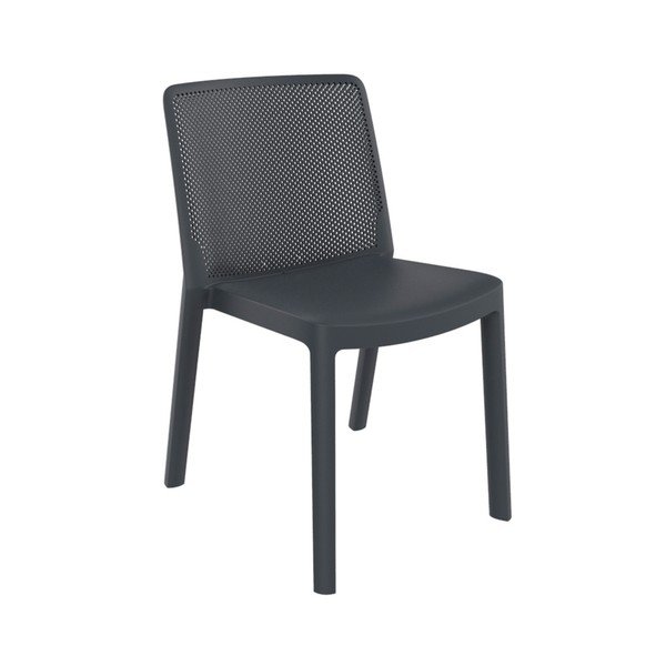 Komplet 4 temno sivih vrtnih stolov Resol Fresh Garden-image-1