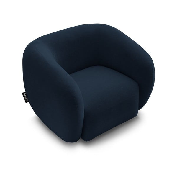 Temno moder fotelj Celine – Bobochic Paris