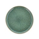 Belo-zelen desertni krožnik iz kamenine ø 21 cm Gastro White/Green – Bitz