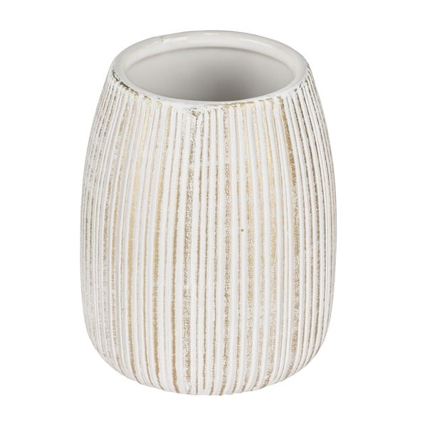 Bel/zlat keramičen lonček za zobne ščetke Pascoli – Wenko-image-3