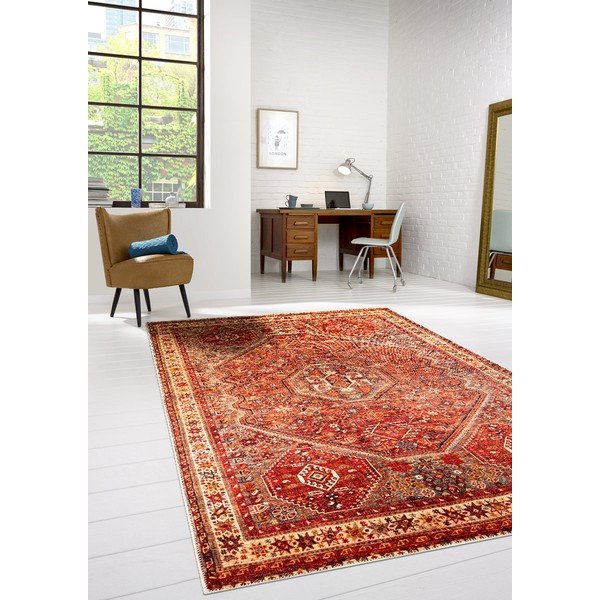 Rdeča preproga Floorita Mashad, 80 x 150 cm-image-1