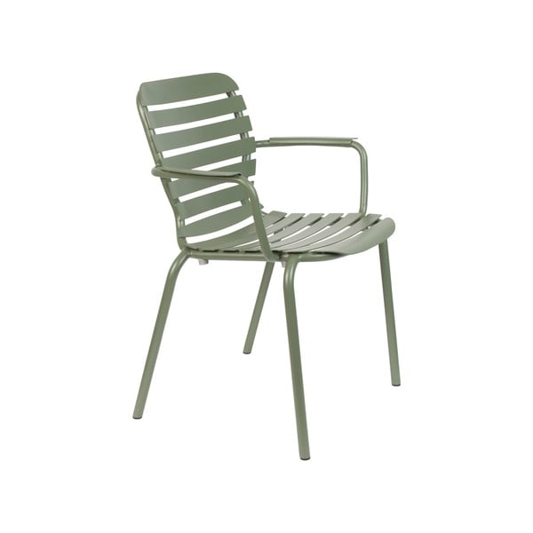 Svetlo zeleni kovinski vrtni stoli v kompletu 2 ks Vondel – Zuiver-image-2