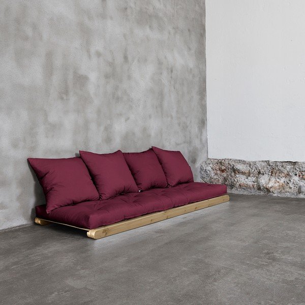 Karup Figo ležalnik, Raw/Bordeaux, 70 cm-image-3