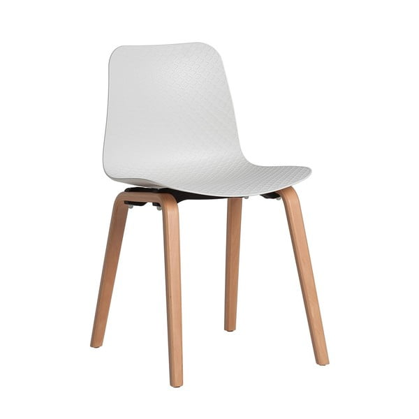 Komplet 4 belih jedilnih stolov Marckeric Keira-image-2