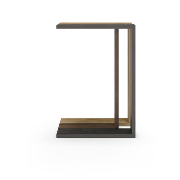 Stranska mizica v hrastovem dekorju 40x30 cm Macha – Marckeric-image-4