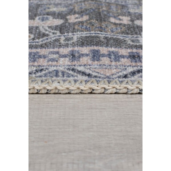Zelen pralen tekač iz mešanice recikliranih vlaken 60x230 cm Windsor – Flair Rugs-image-4