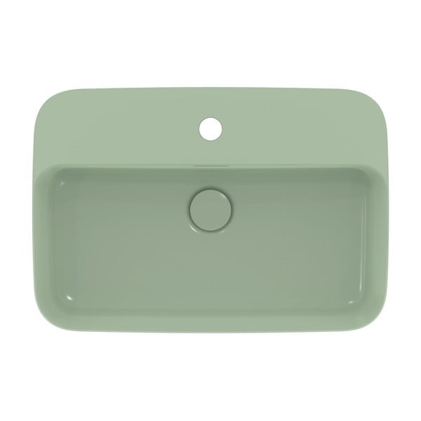 Zelen keramičen umivalnik 55x38 cm Ipalyss – Ideal Standard-image-2
