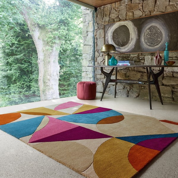 Ročno tkana volnena preproga 120x170 cm Oblix – Flair Rugs-image-1