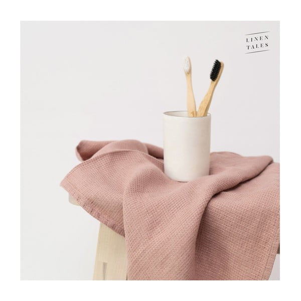 Rjava lanena brisača 140x100 cm - Linen Tales-image-1