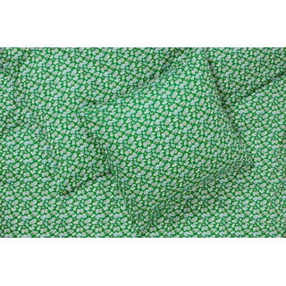 Zelena posteljnina iz bombažnega satena 140x200 cm Pleasantly – JUNA