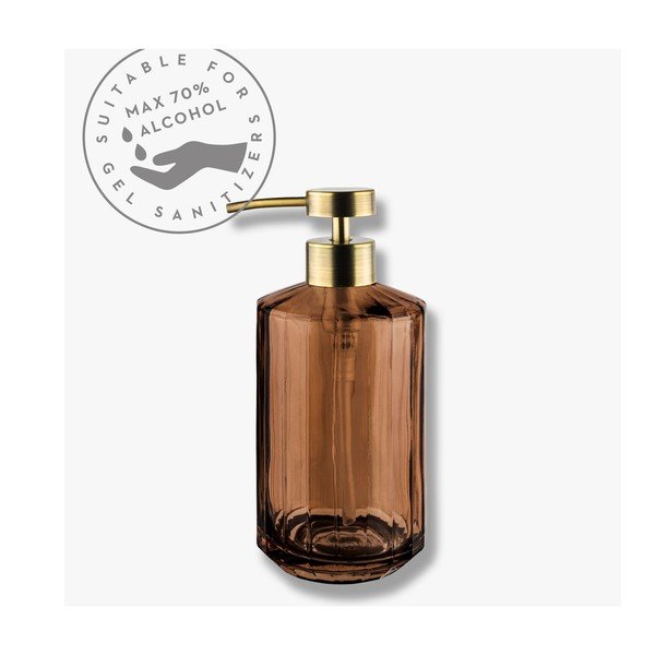 Rjav steklen dozirnik za milo 200 ml Vision – Mette Ditmer Denmark-image-3