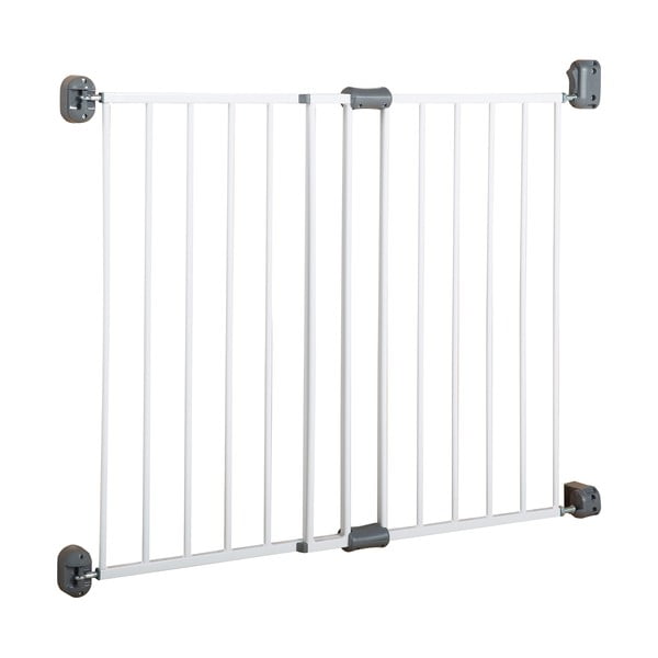 Bela kovinska varnostna ograja za stopnice – Roba