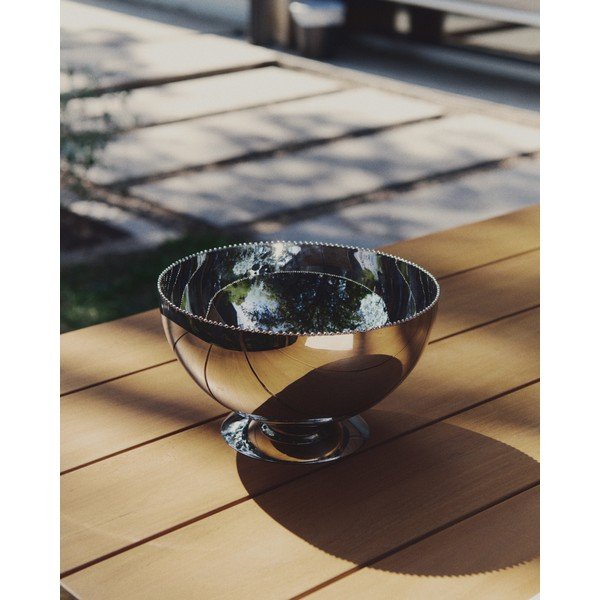 Skleda iz nerjavečega jekla v srebrni barvi ø 25,5 cm Nirela – Kave Home-image-3