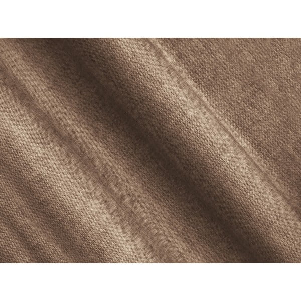 Rjava žametna kotna sedežna garnitura (levi kot/v obliki črke "U") Loretto – Cosmopolitan Design-image-4