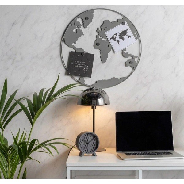 Magnetna oglasna deska World Map - PT LIVING-image-1