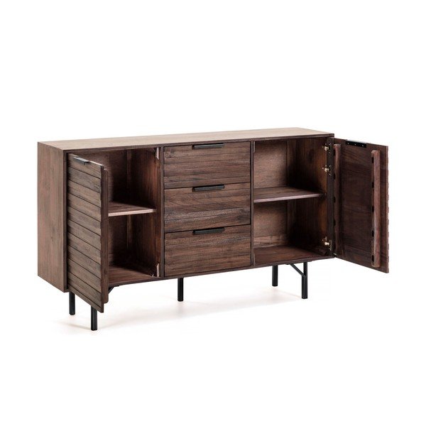 Temno rjava komoda Kave Home Atalia, 160 x 91 cm-image-3