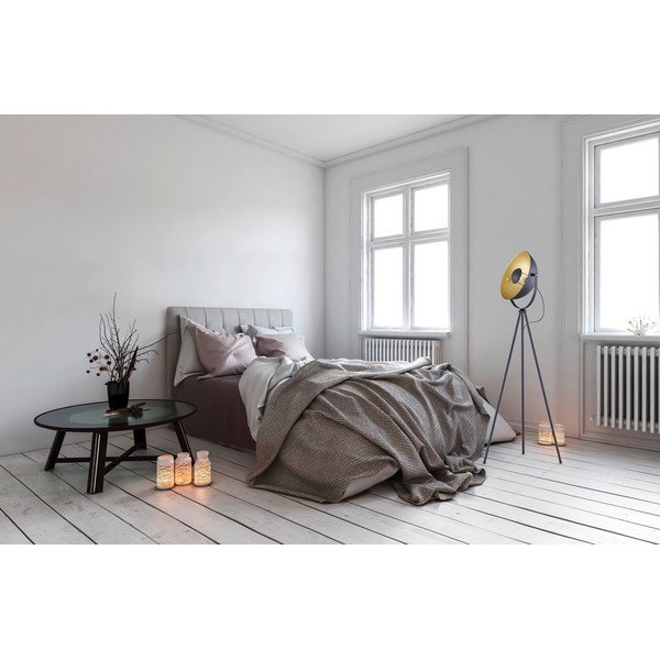 Temno siva kovinska talna svetilka Reality Chewy, višina 160 cm-image-3