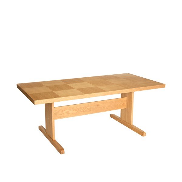 Jedilna miza v hrastovem dekorju 95x195 cm Skak – Hübsch