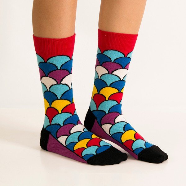 Nogavice v darilni škatli Ballonet Socks Love You Socks Card with Fan, velikost 41 - 46-image-1