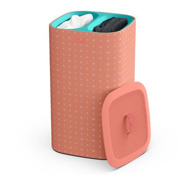 Rožnat tekstilni koš za perilo 60 l Tota Pop – Joseph Joseph