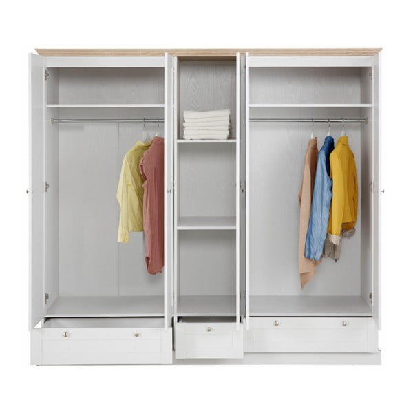 Bela omara s petimi vrati in hrastovimi detajli Støraa Bruce-image-1