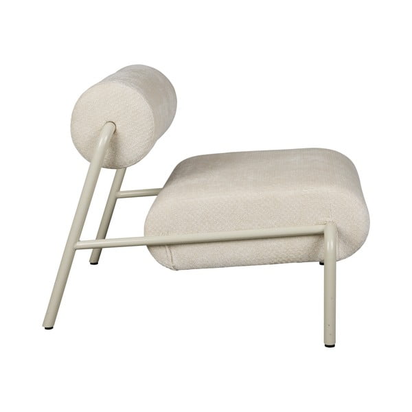 Kremno bel fotelj Lekima – Zuiver-image-2