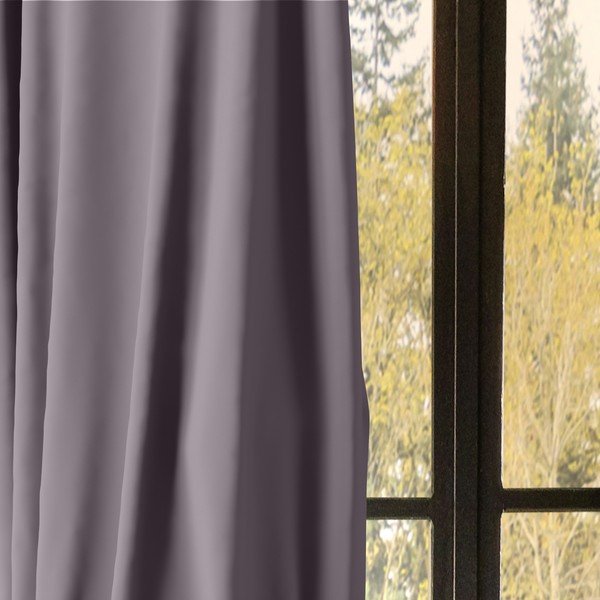 Temno sive zatemnitvene zavese v kompletu 2 kos 132x213 cm Twilight - Umbra-image-4