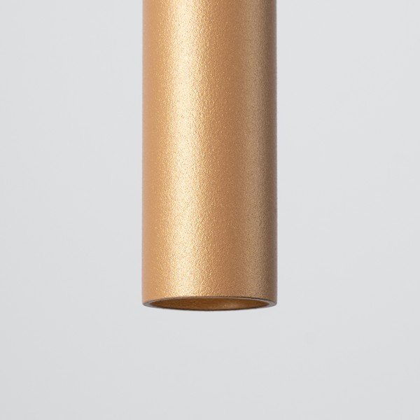 Kovinska viseča svetilka v zlati barvi Fideus – Sollux-image-4