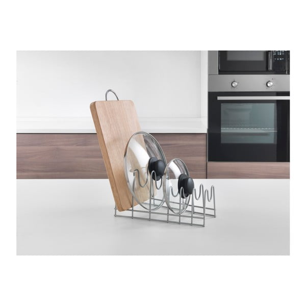 Kovinsko stojalo za ponve Metaltex Lido-image-1