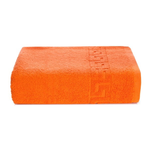 Oranžna bombažna brisača Kate Louise Pauline, 50 x 90 cm