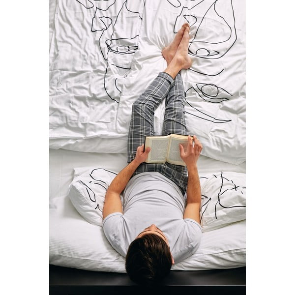 Posteljnina iz bombažnega satena Butter Kings Infinity, 200 x 200 cm-image-3