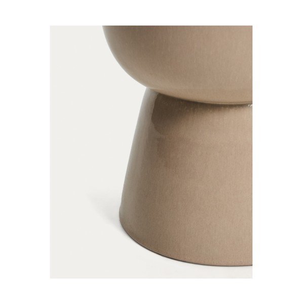 Keramična okrogla vrtna mizica 36x36 cm Mesquida – Kave Home-image-3