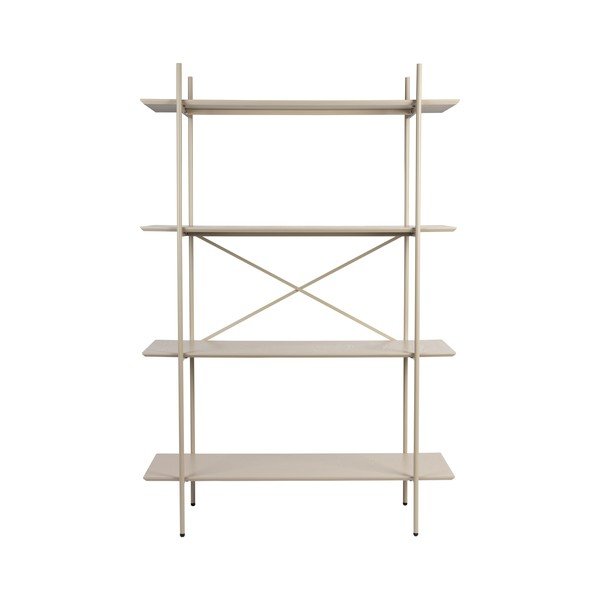 Bež regal 120x180 cm Marcio – White Label