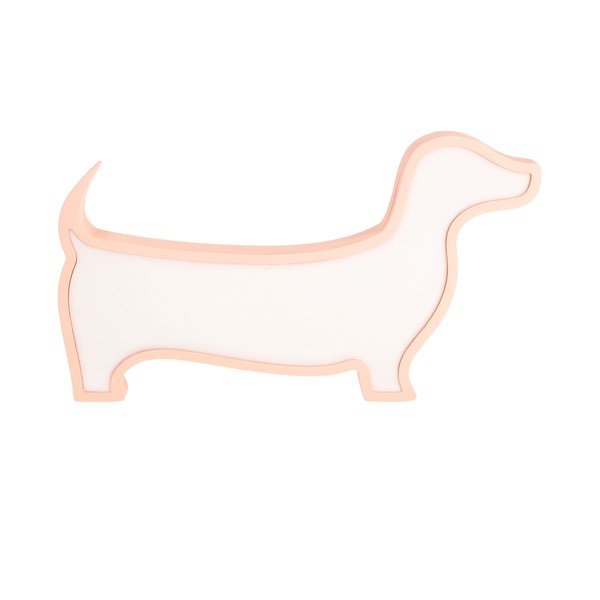Rožnata otroška namizna svetilka Dog – Candellux Lighting-image-3