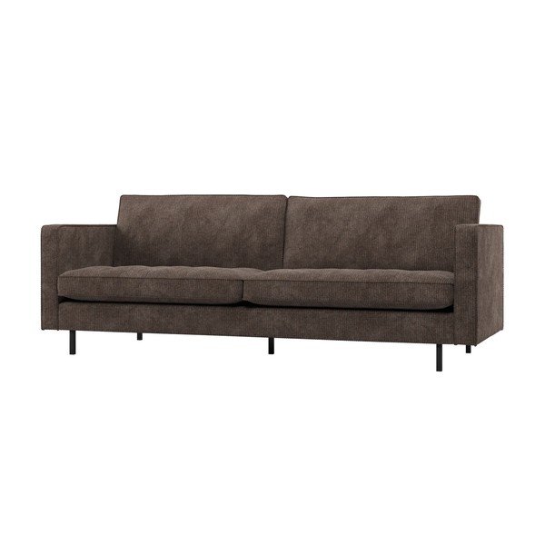 Temno rjava sedežna garnitura 230 cm Rodeo – WOOOD