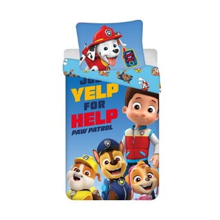 Bombažna otroška posteljnina 140x200 cm Paw Patrol – Jerry Fabrics