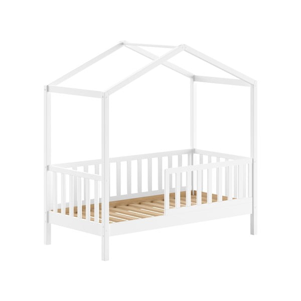 Bela otroška postelja iz masivnega bora 70x140 cm DALLAS – Vipack