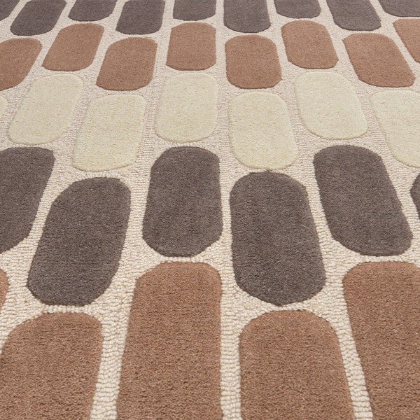 Rjavo-bež volnena preproga Flair Rugs Fossil, 200 x 290 cm-image-2