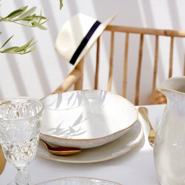 Krožnik iz bele keramike Costa Nova Brisa, ⌀ 26,5 cm-image-1