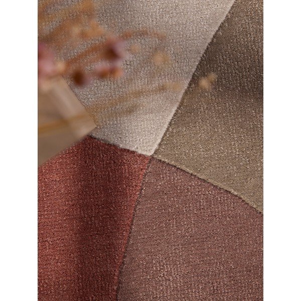 Bež ročno tkana volnena okrogla preproga ø 200 cm Hackney Clarissa – Ted Baker-image-2