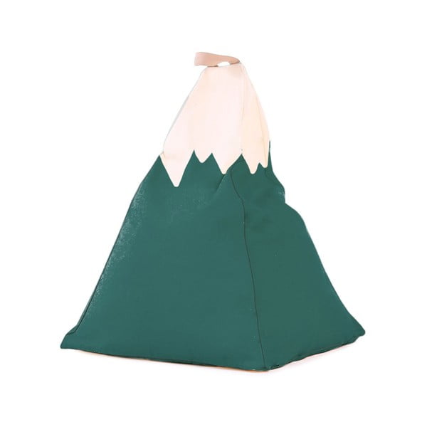 Zelena/bež otroška vreča za sedenje Mountain – Little Nice Things