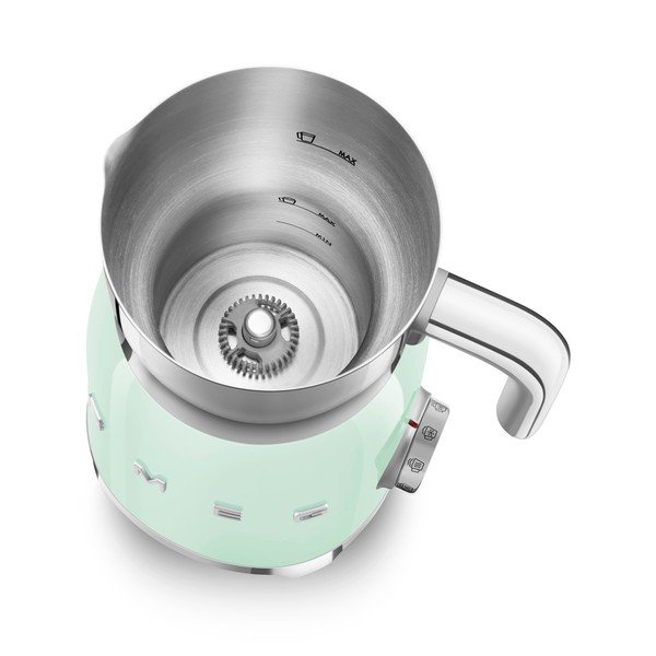 Svetlo zelen električni penilec za mleko Retro Style – SMEG-image-2