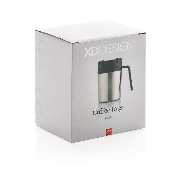 Termo vrč s srebrnim dizajnom XD Coffee to Go, 160 ml-image-3
